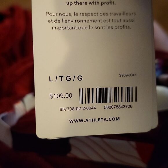 Athleta Hermosa One Piece Swim Suit - New - Picture 4 of 4